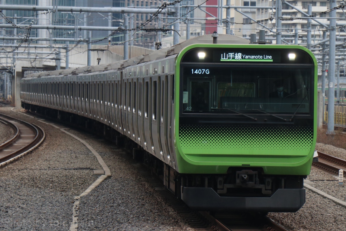 JR東日本 東京総合車両センター本区 E235系 トウ42編成
