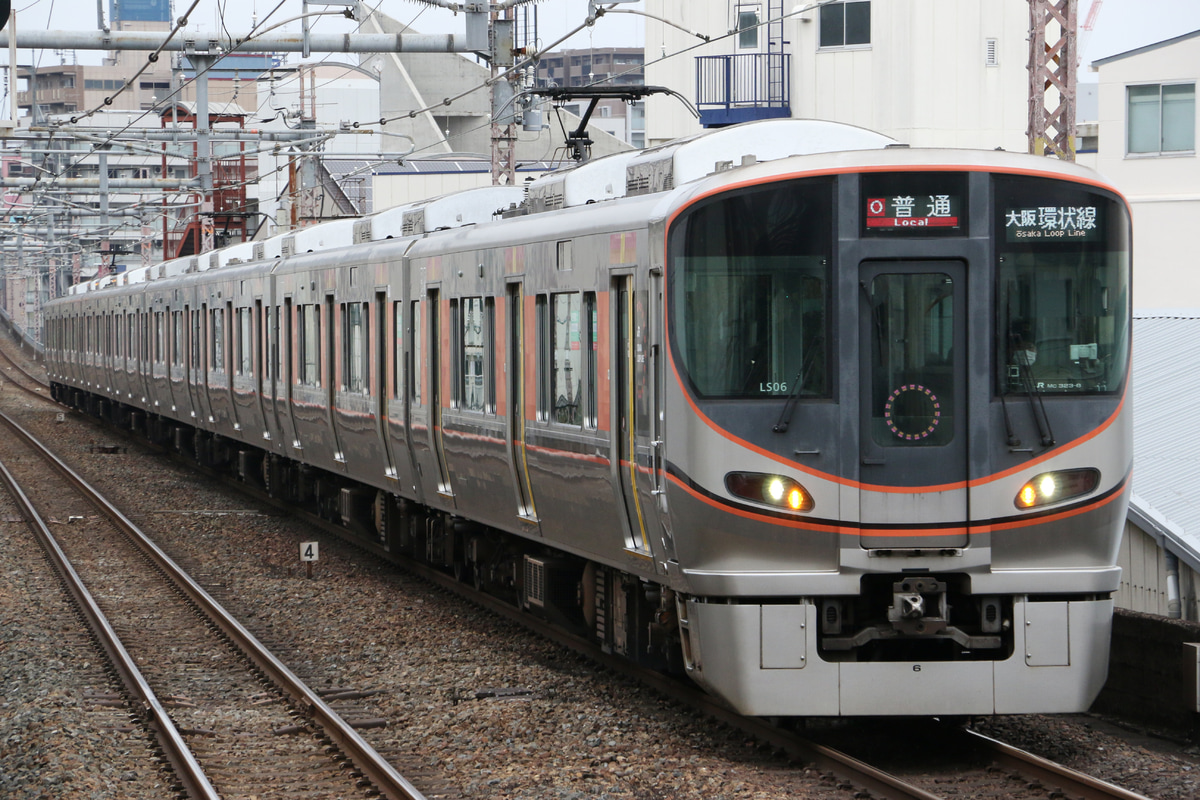 JR西日本 吹田総合車両所森ノ宮支所 323系 LS06編成