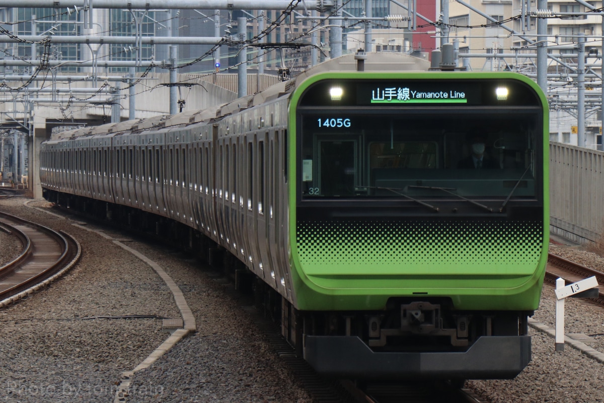 JR東日本 東京総合車両センター本区 E235系 トウ32編成