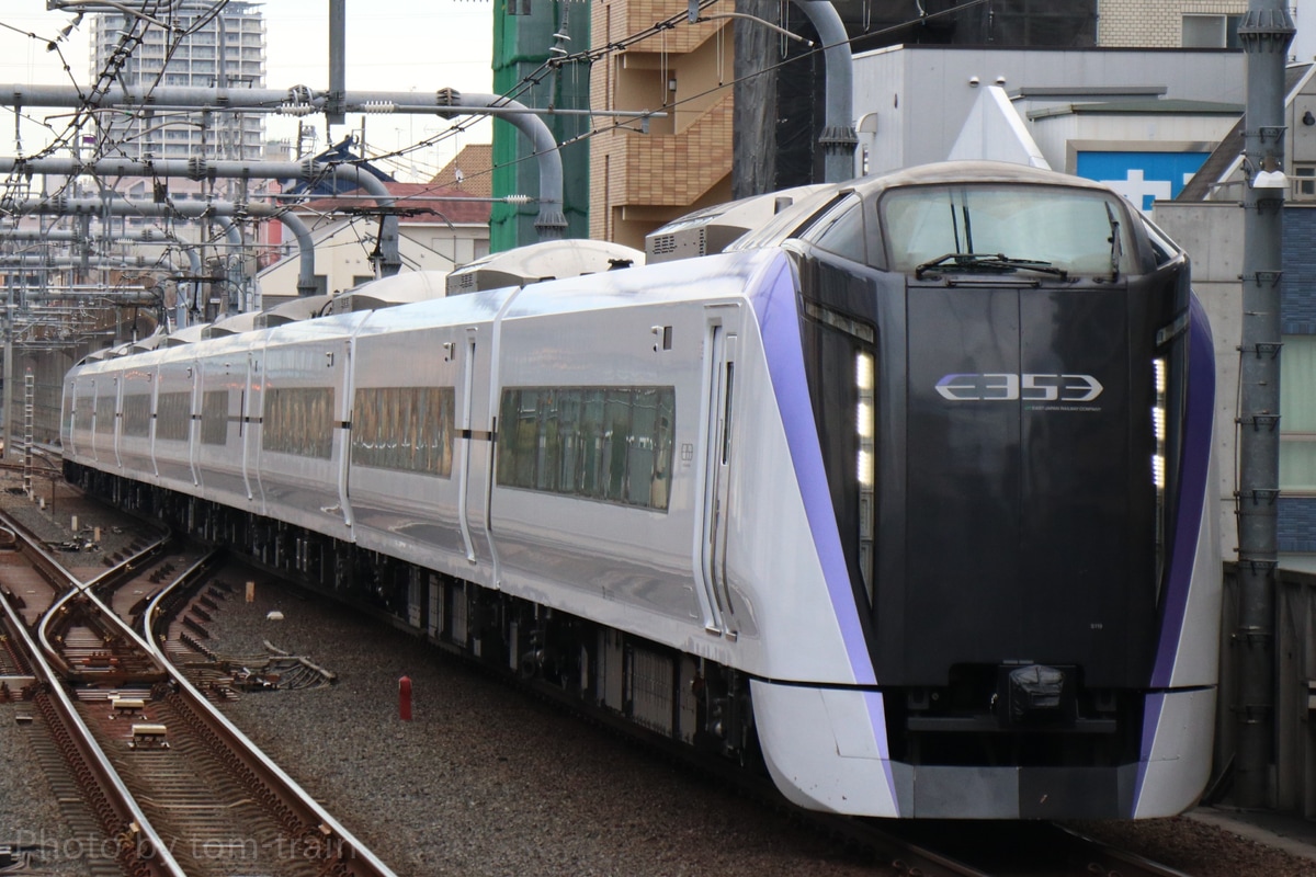 JR東日本 松本車両センター E353系 モトS119編成