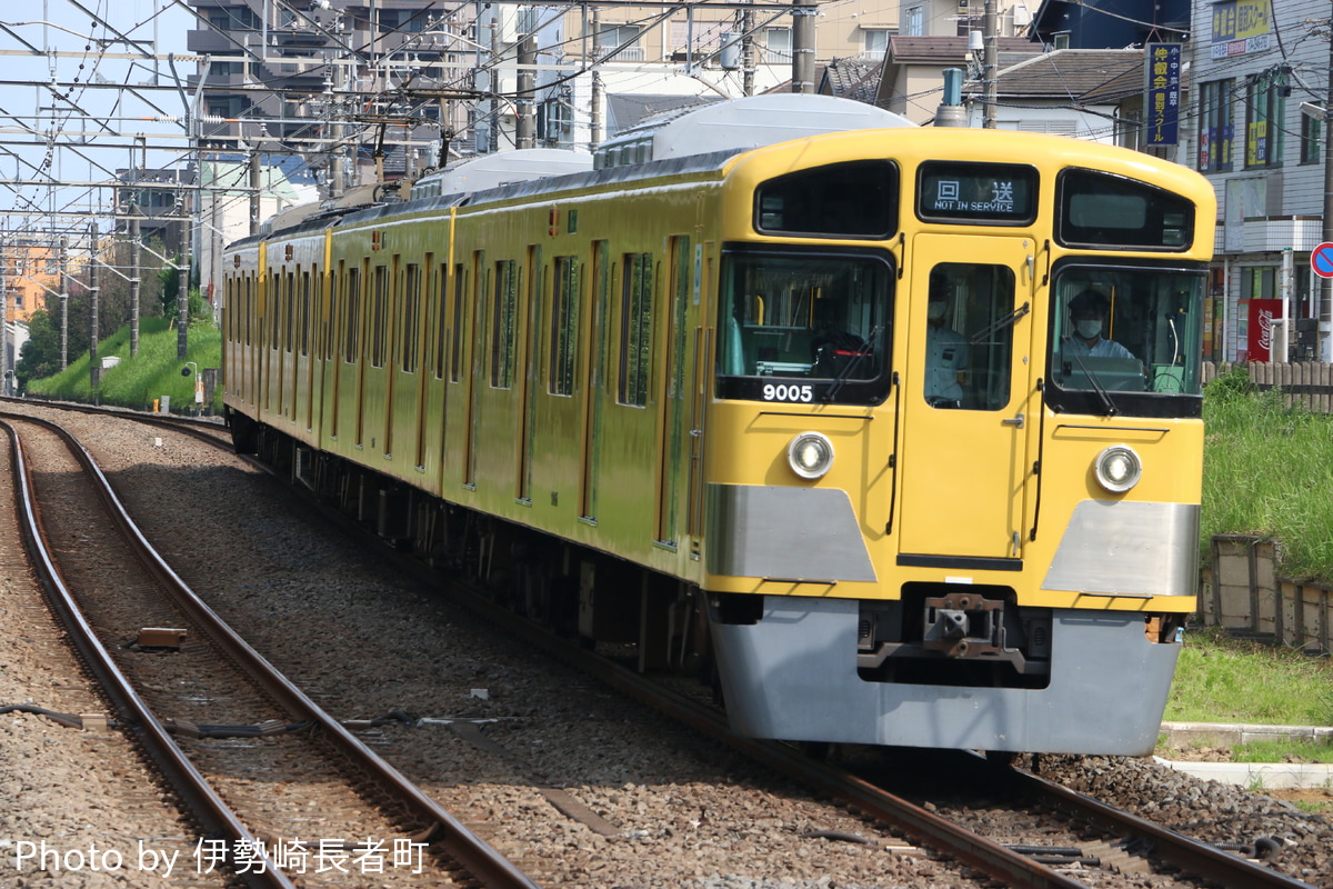西武鉄道 武蔵丘車両検修場 9000系 9005F
