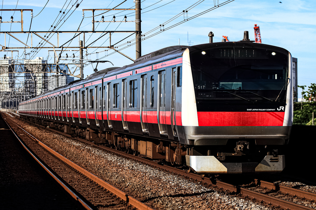 JR東日本 京葉車両センター E233系 ケヨ517編成
