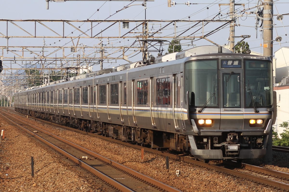 JR西日本 網干総合車両所本所 223系 ホシW20編成