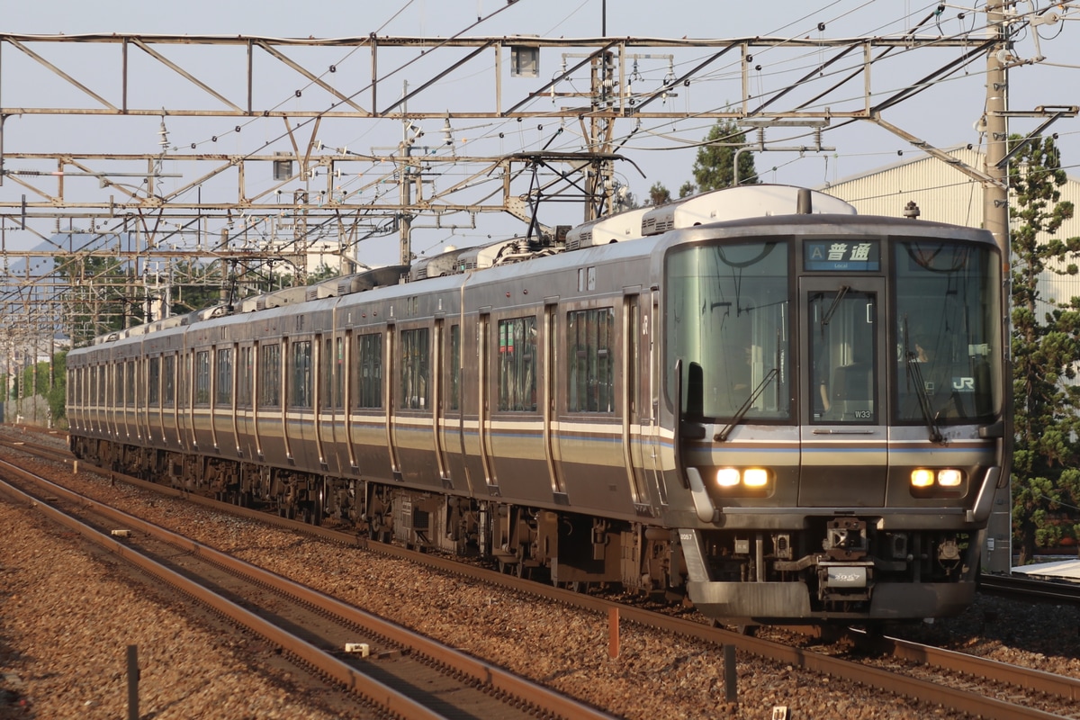 JR西日本 網干総合車両所本所 223系 ホシW33編成