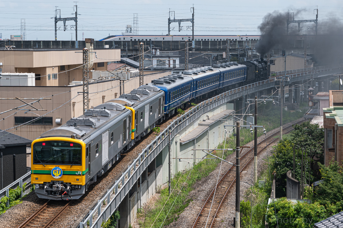 JR東日本 ぐんま車両センター GV-E197系 クンTS-08編成