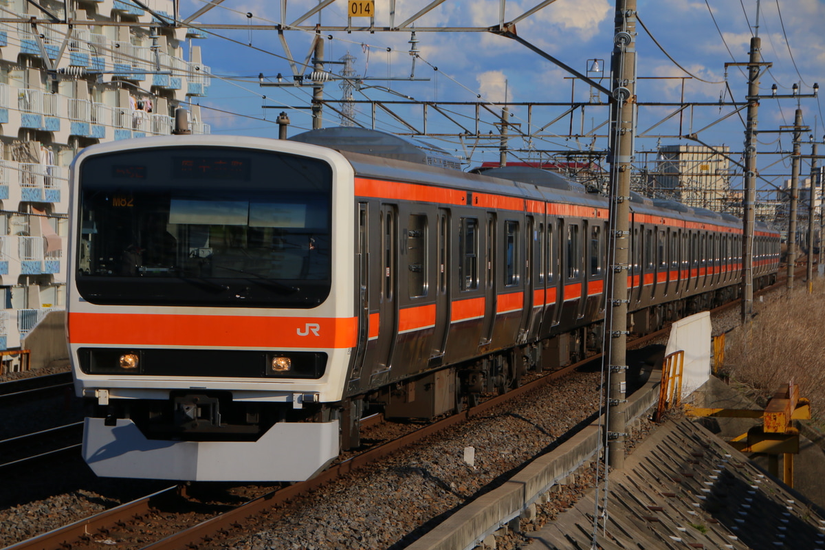 JR東日本  209系 M82編成
