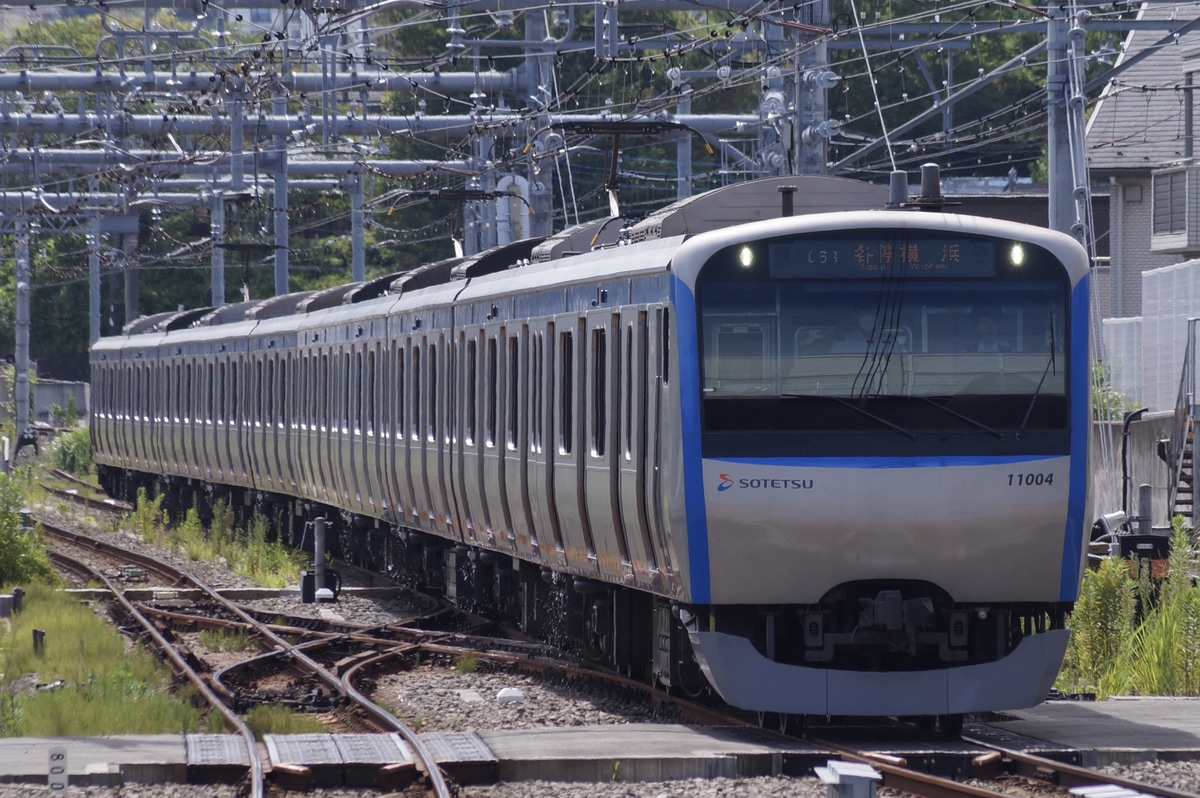 相模鉄道 かしわ台車両センター 11000系 11004f