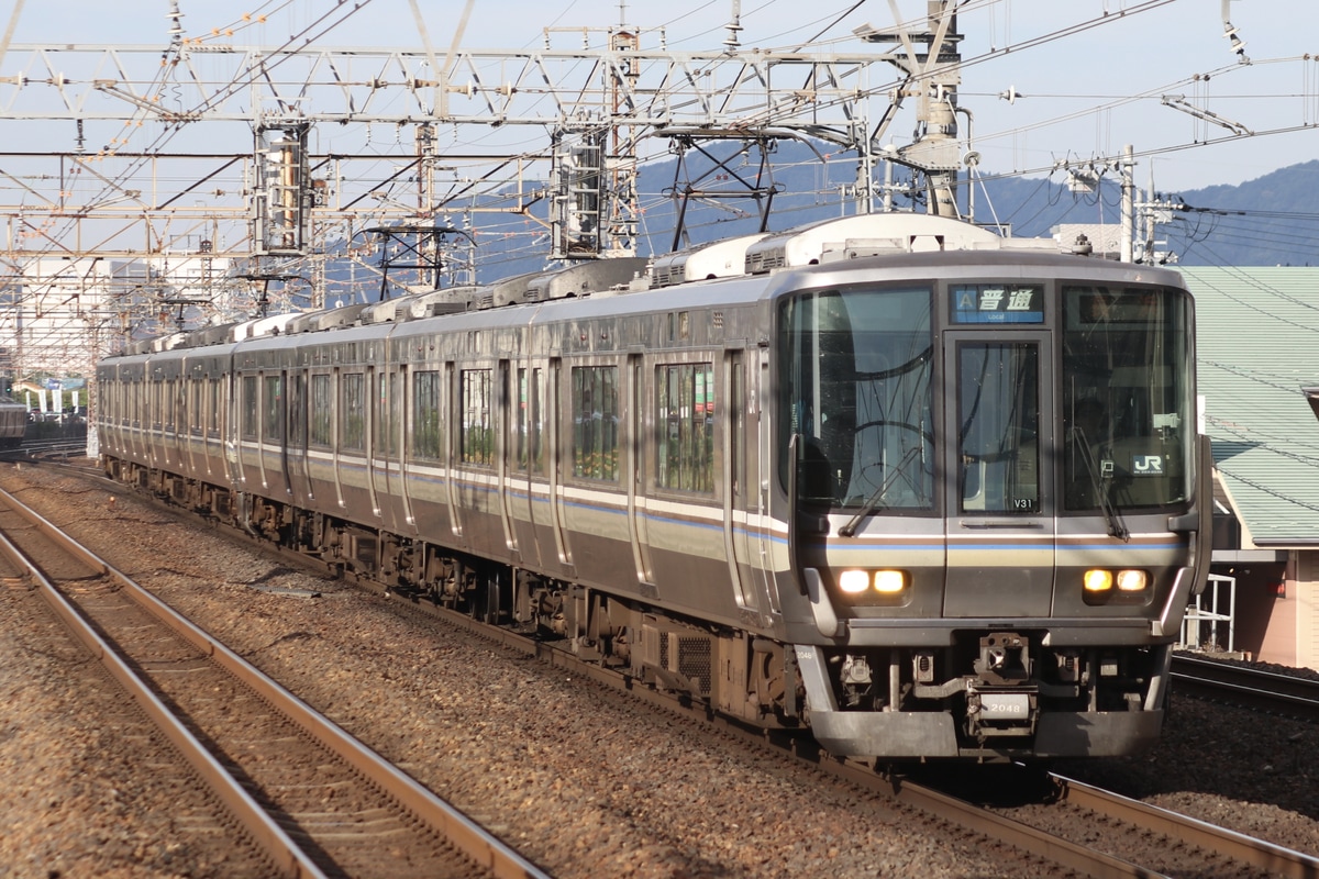 JR西日本 網干総合車両所本所 223系 ホシV31編成