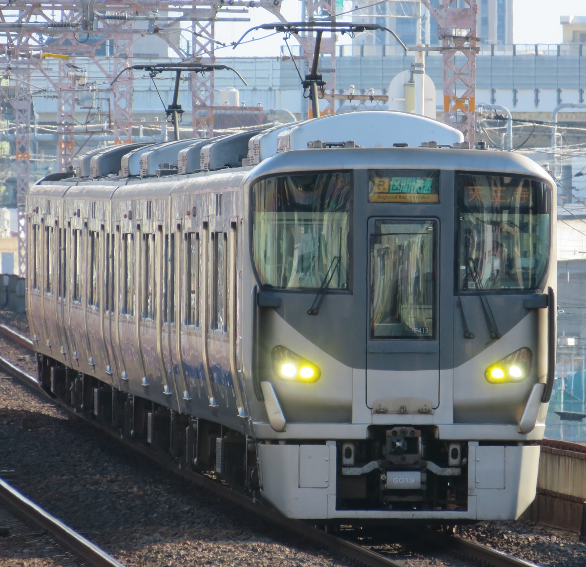 JR西日本 吹田総合車両所日根野支所 225系 HF413編成