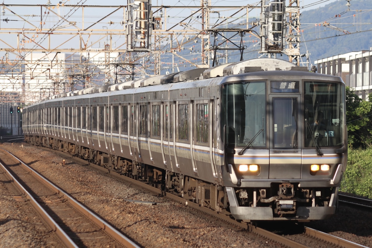 JR西日本 網干総合車両所本所 223系 ホシW19編成