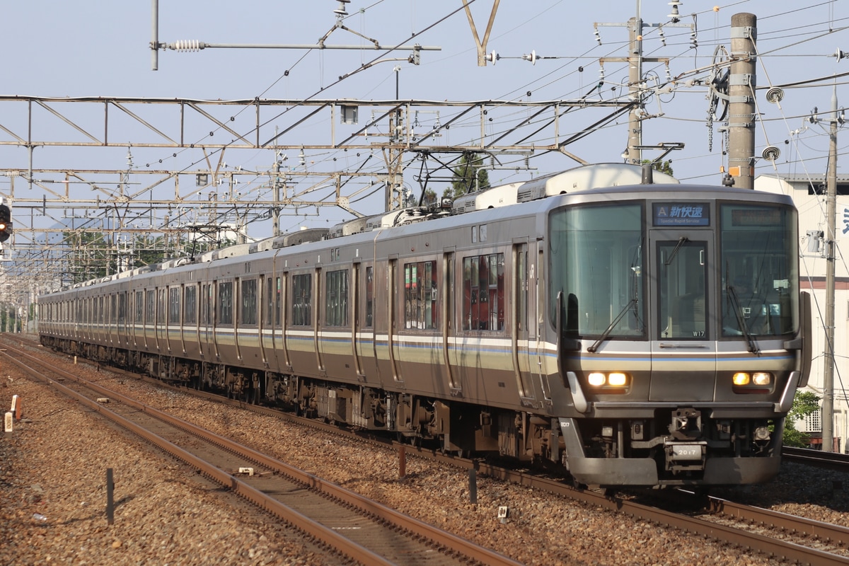 JR西日本 網干総合車両所本所 223系 ホシW17編成