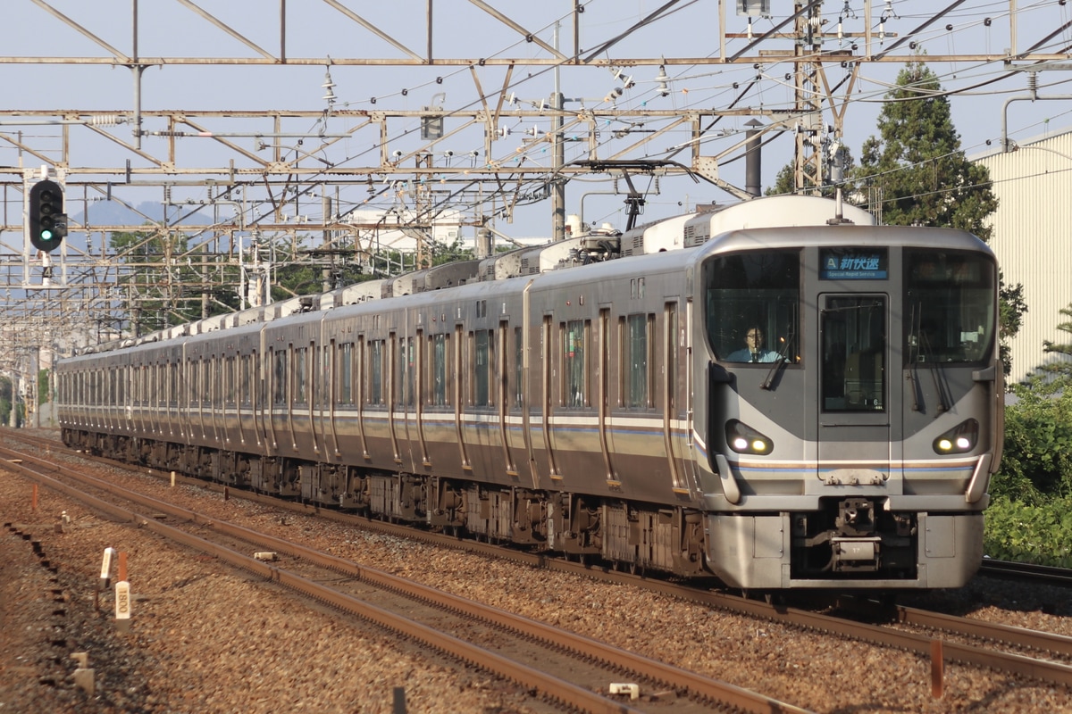 JR西日本 網干総合車両所本所 225系 ホシI6編成