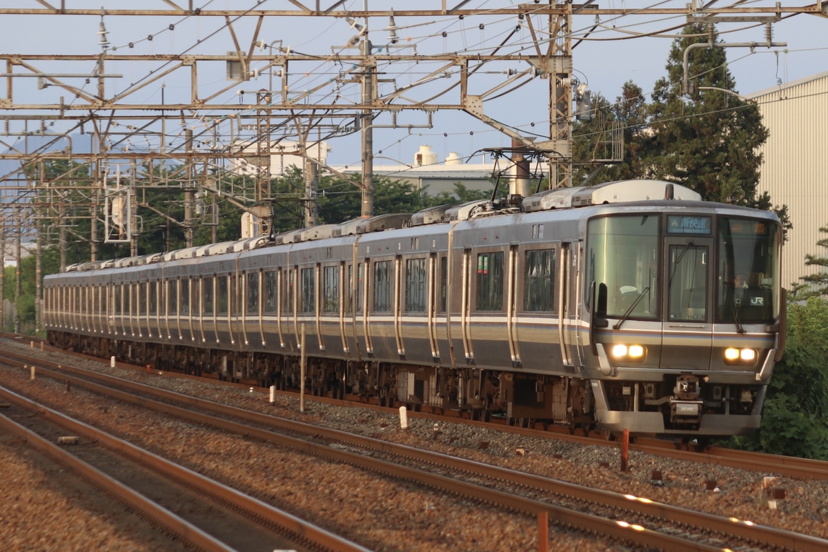 JR西日本 網干総合車両所本所 223系 ホシW35編成