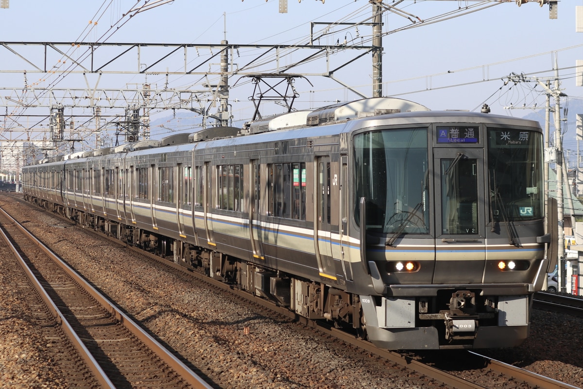 JR西日本 網干総合車両所本所 223系 ホシV2編成