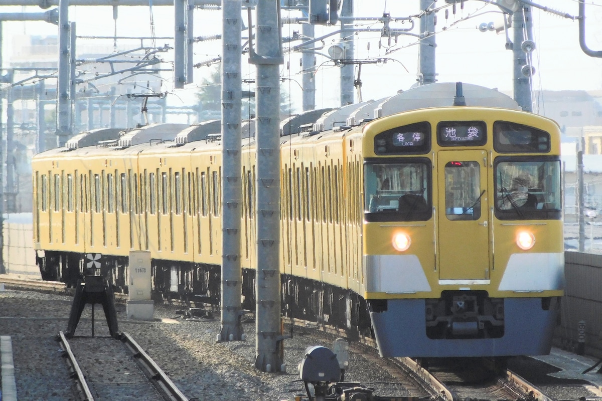 西武鉄道 南入曽車両基地 2000系 2085F