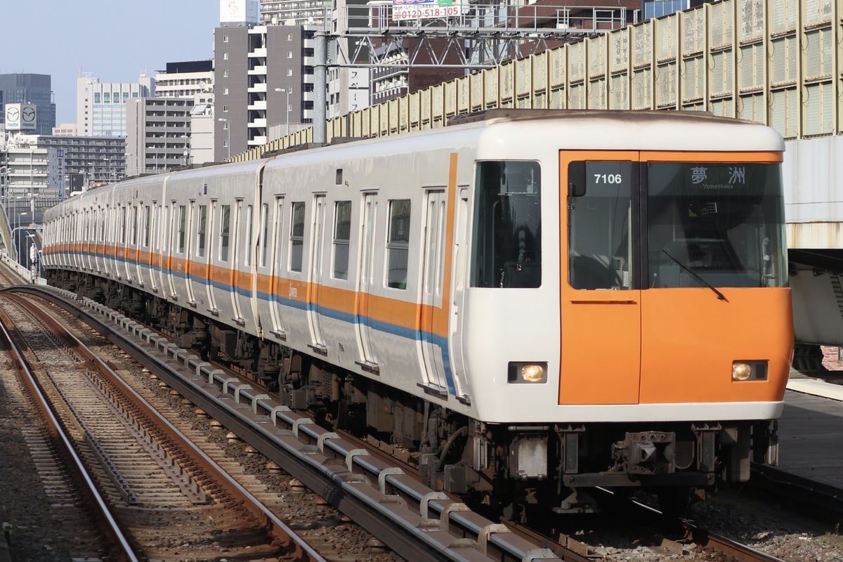 近畿日本鉄道 東花園検車区東生駒車庫 7000系 HL06