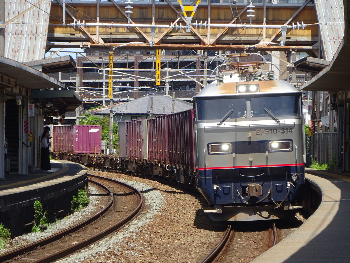 JR九州 門司機関区 EF510 314