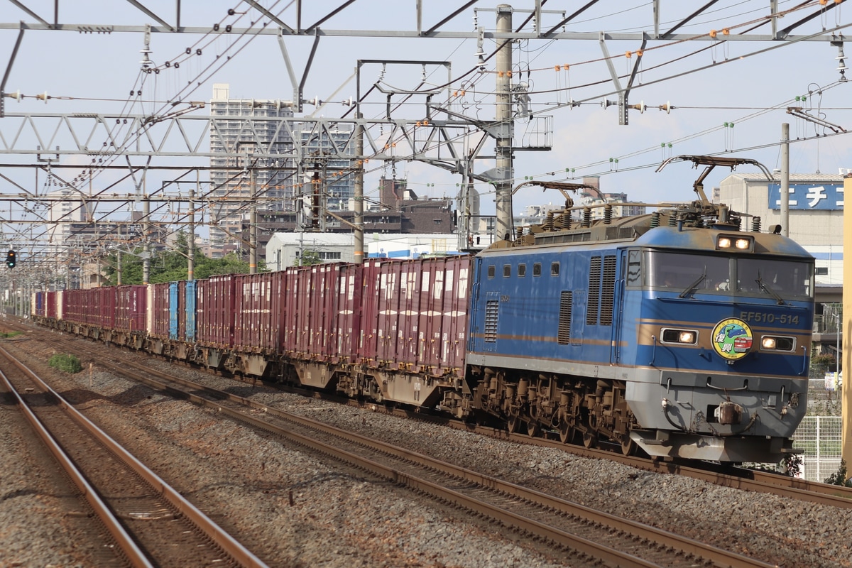 JR貨物 富山機関区 EF510形 EF510-514