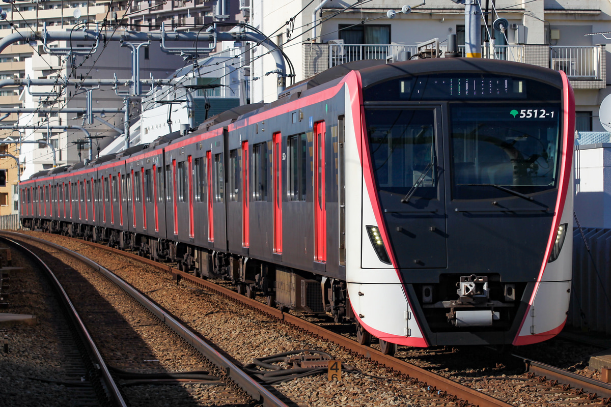 東京都交通局 馬込検車場 5500形 5512F