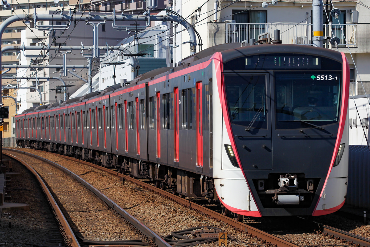 東京都交通局 馬込検車場 5500形 5513F