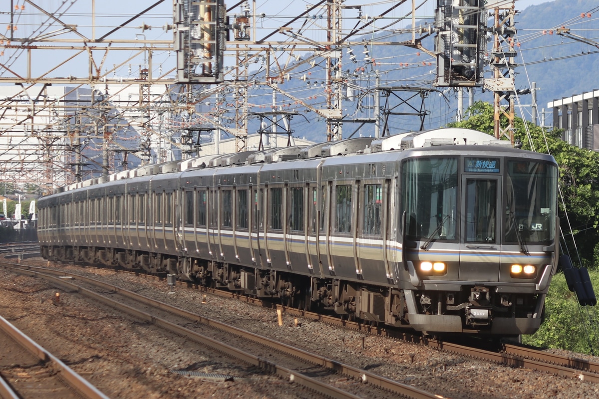 JR西日本 網干総合車両所本所 223系 ホシV30編成