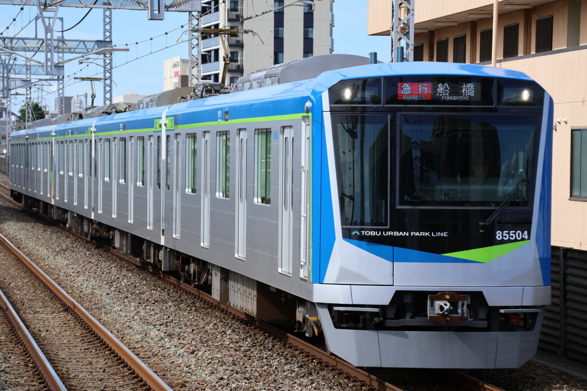 東武鉄道 南栗橋車両管区七光台支所 80000系 81504f