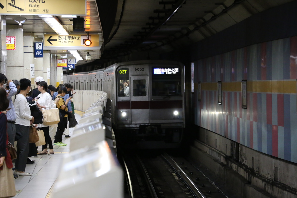 東武鉄道 森林公園検修区 9000系 9052F