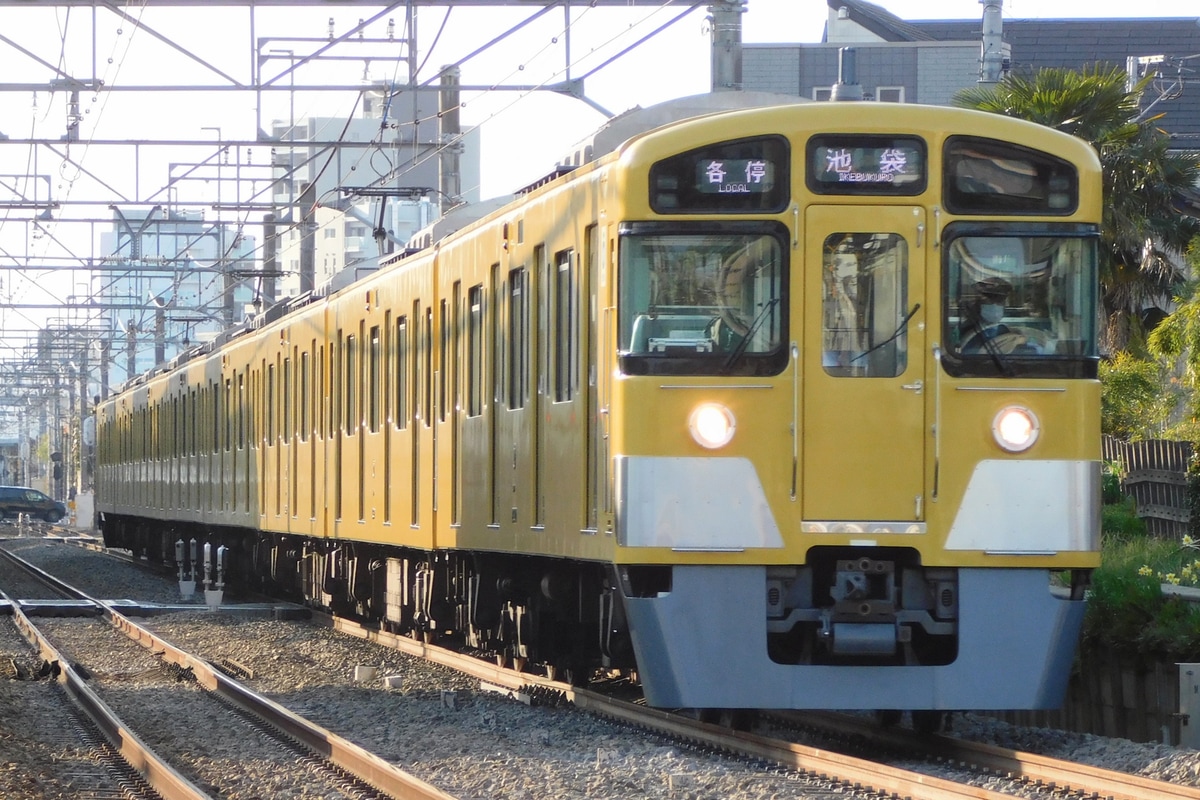 西武鉄道 南入曽車両基地 2000系 2089F