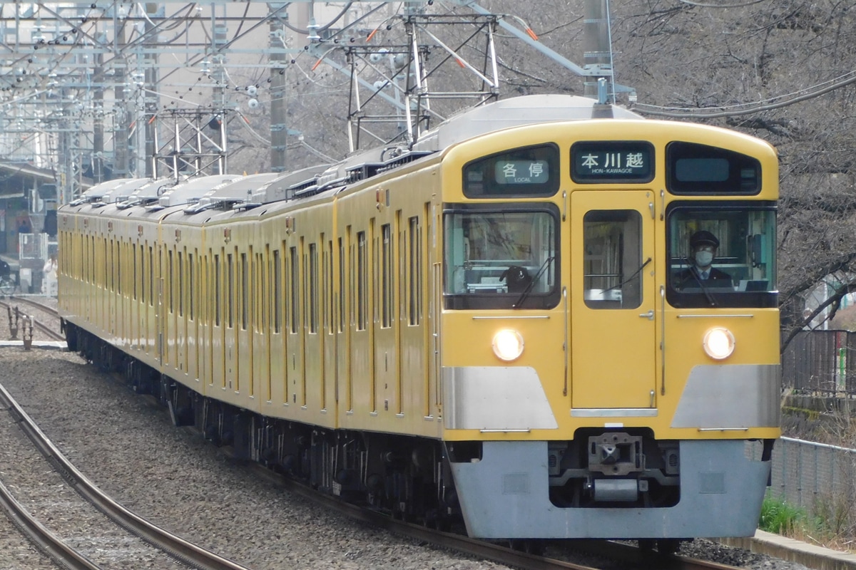 西武鉄道 玉川上水車両基地 2000系 2527F