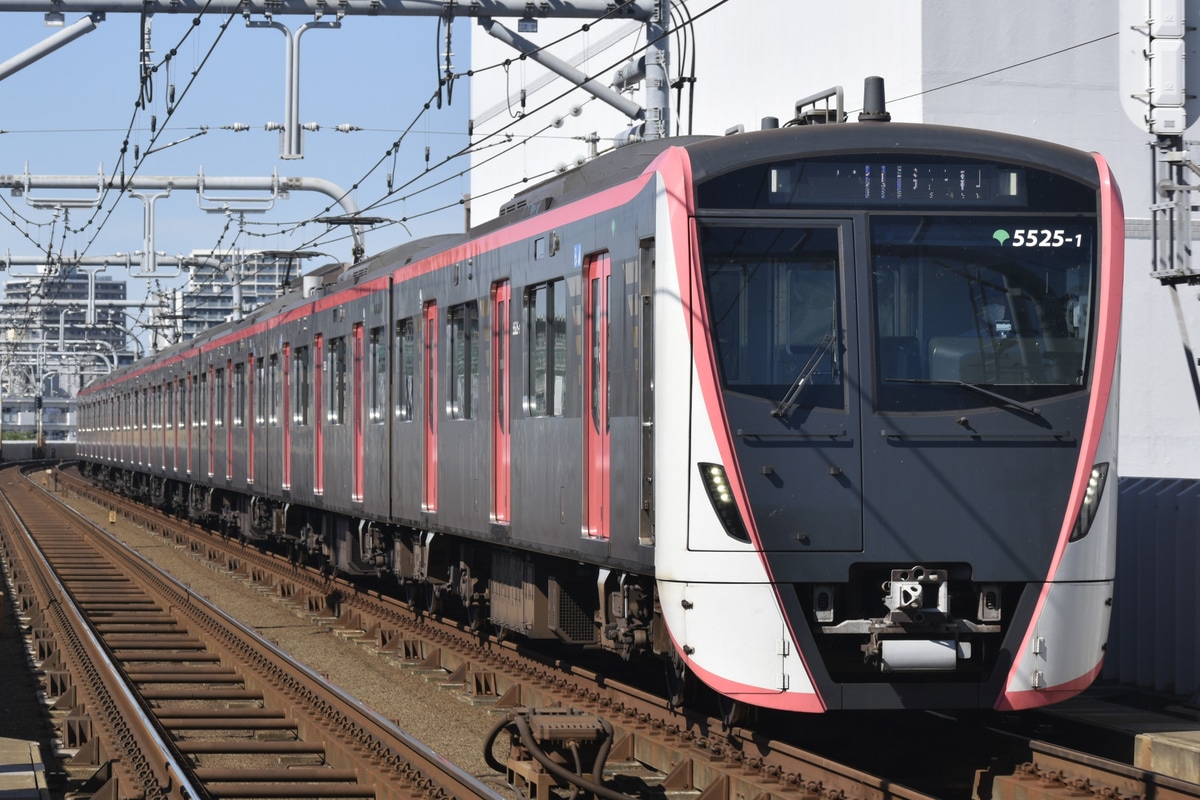 東京都交通局 馬込車両検修場 5500形 5525編成