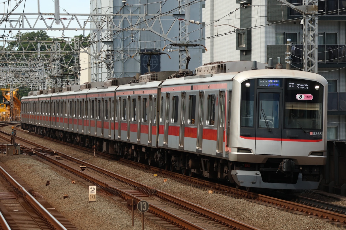 東急電鉄 元住吉検車区 5050系 5165F