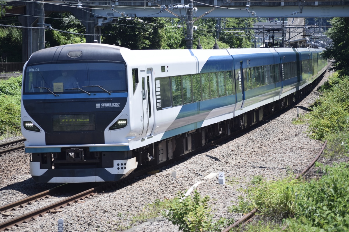JR東日本 大宮総合車両センター東大宮センター E257系 オオNA-04編成