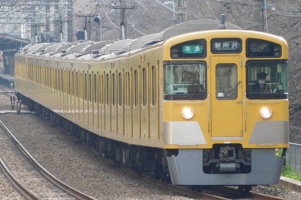 西武鉄道 南入曽車両基地 2000系 2061F