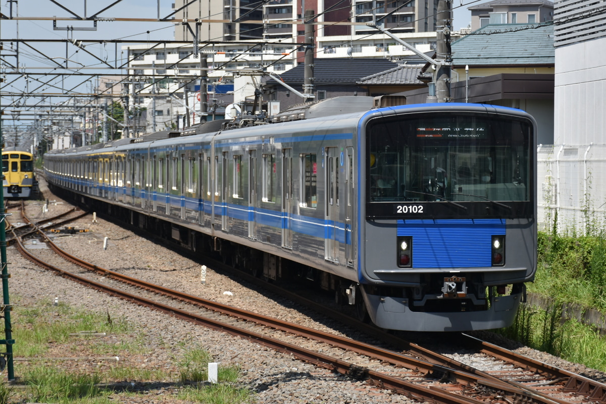 西武鉄道 玉川上水車両基地 20000系 20102F