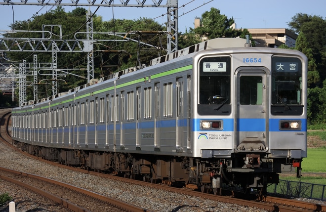南栗橋車両管区七光台支所10050系11654Fを大宮公園～大和田間で撮影した写真