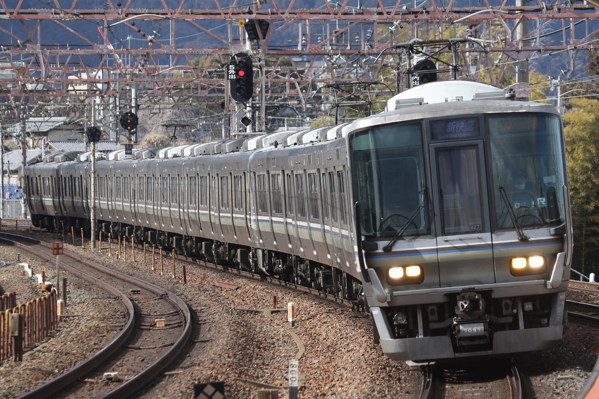 JR西日本 網干総合車両所本所 223系 ホシV27編成