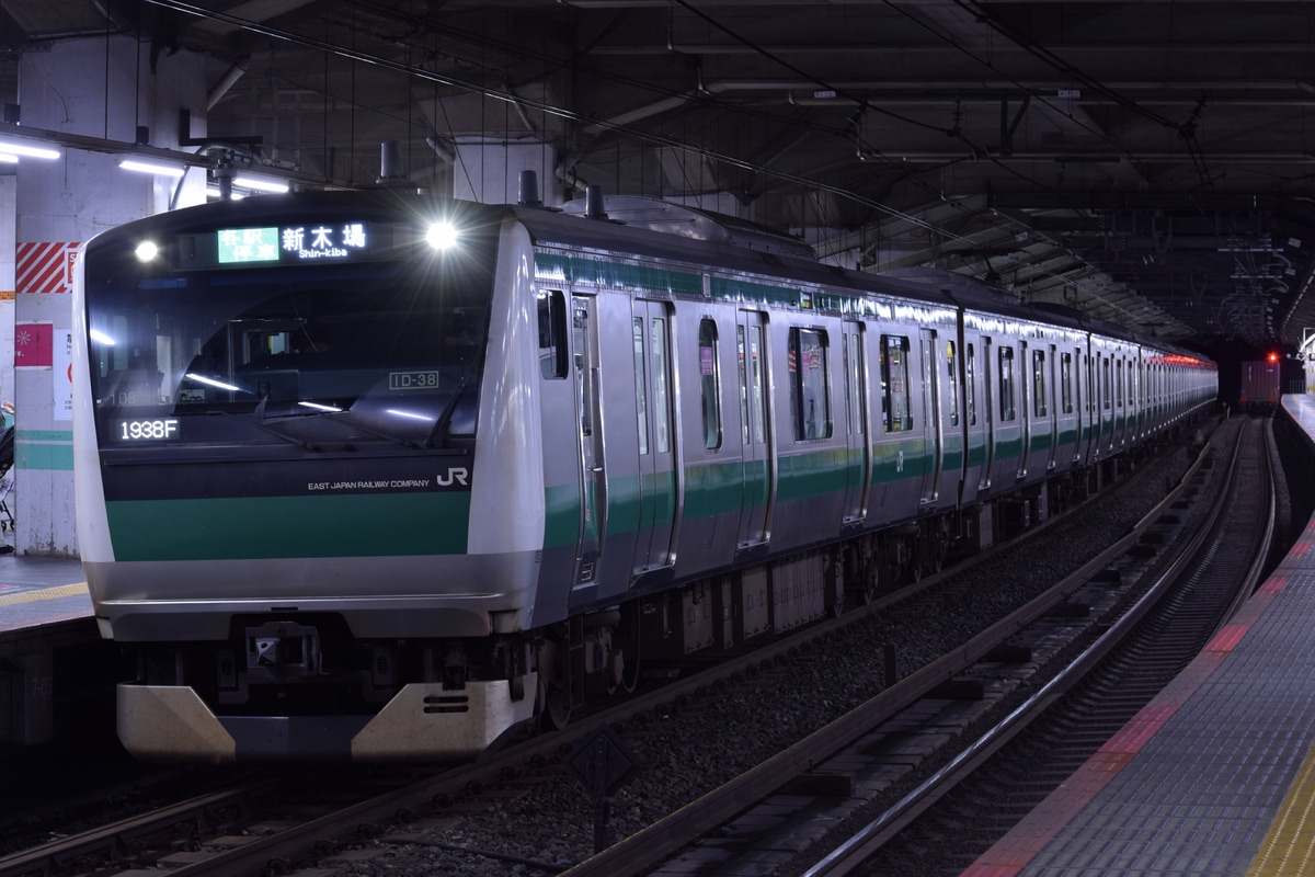 JR東日本 川越車両センター E233系 ハエ108編成