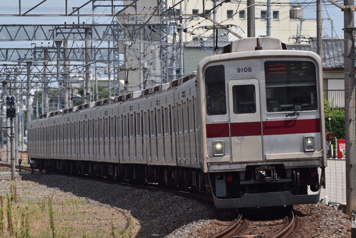 東武鉄道 森林公園検修区 9000系 9108F