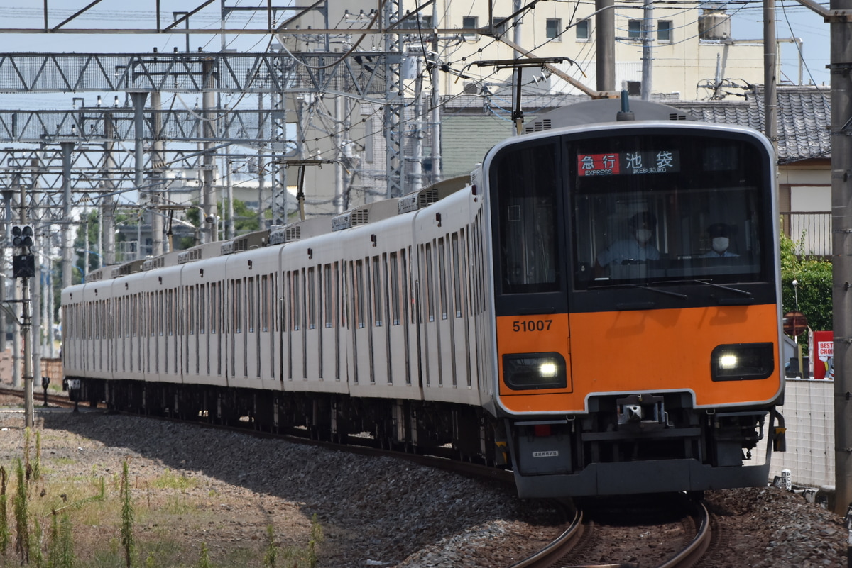 東武鉄道 森林公園検修区 50000系 51007F