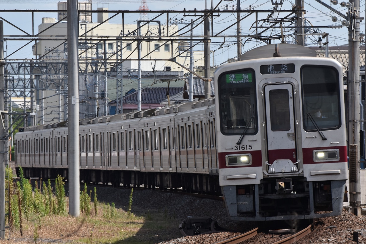 東武鉄道 森林公園検修区 30000系 31615F