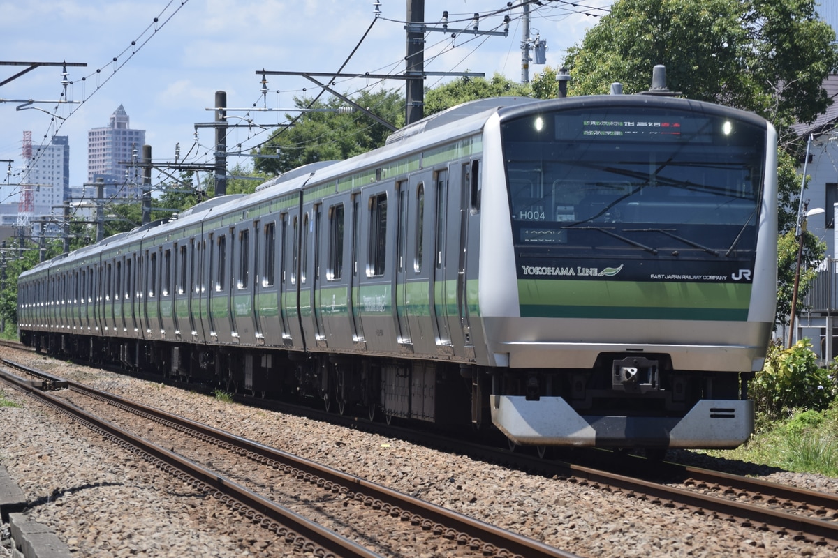 JR東日本 鎌倉車両センター本所 E233系 クラH004編成