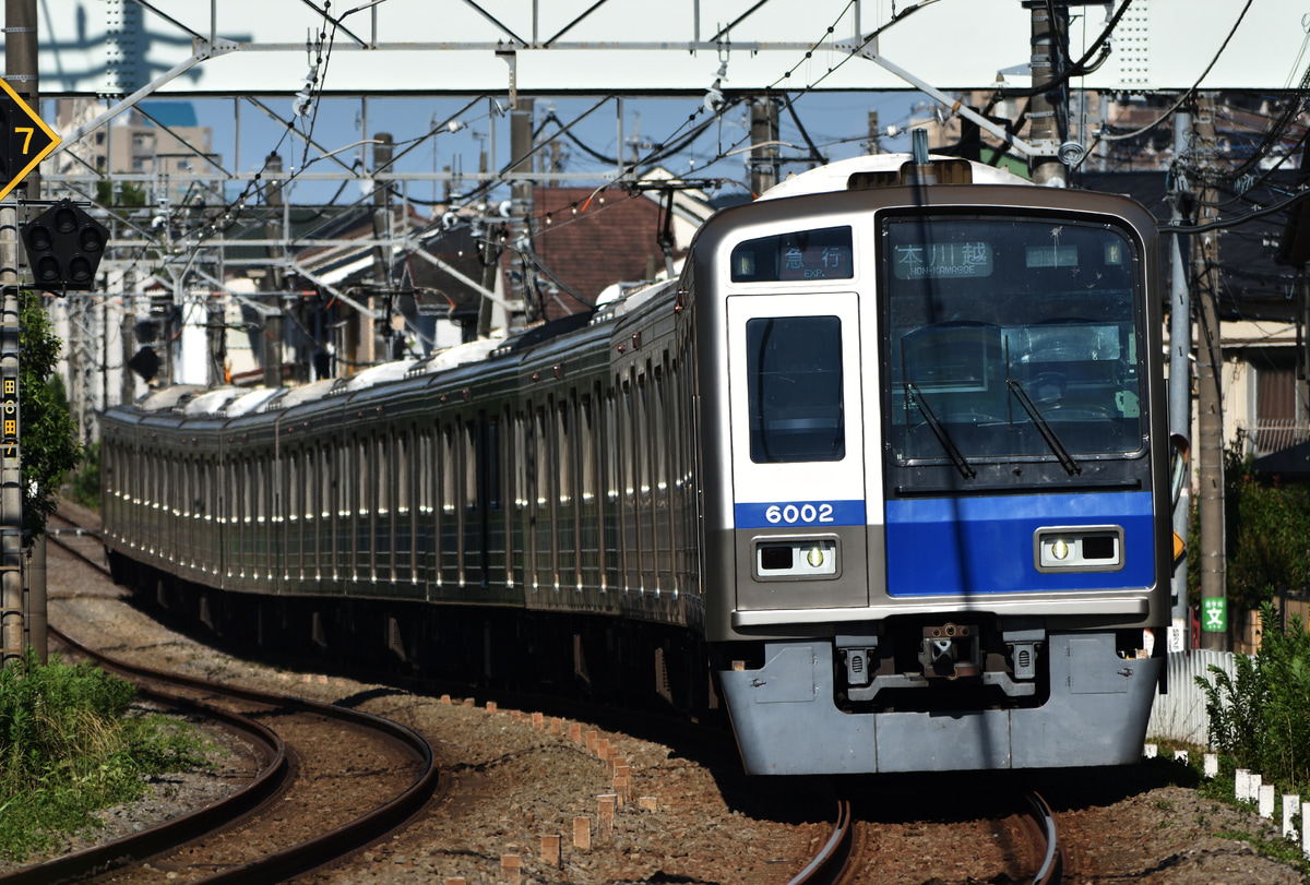 西武鉄道 玉川上水車両管理所 6000系 6102F