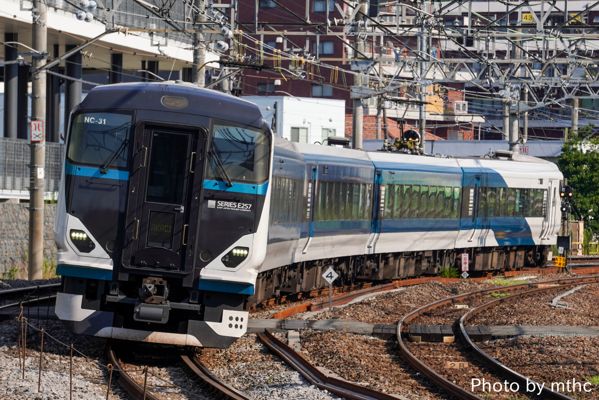 JR東日本 大宮総合車両センター東大宮センター E257系 オオNC-31編成