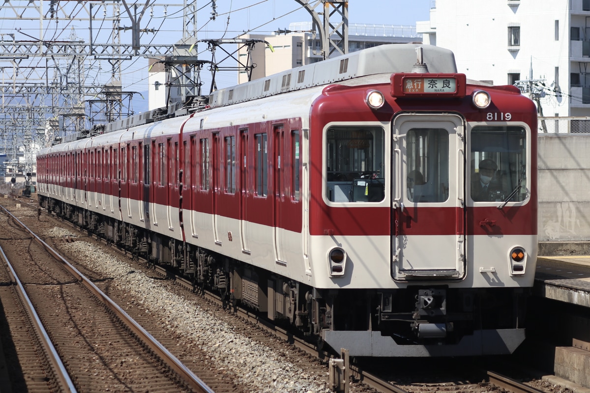 近畿日本鉄道 西大寺検車区 8600系 X69