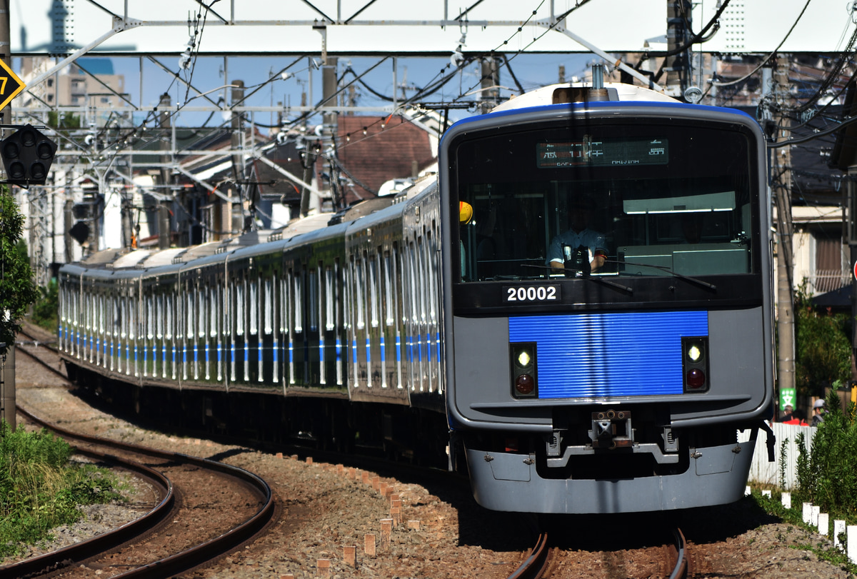 西武鉄道 玉川上水車両管理所 20000系 20102F