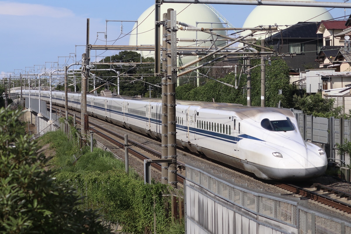 JR東海 大阪交番検査車両所 N700S J24編成