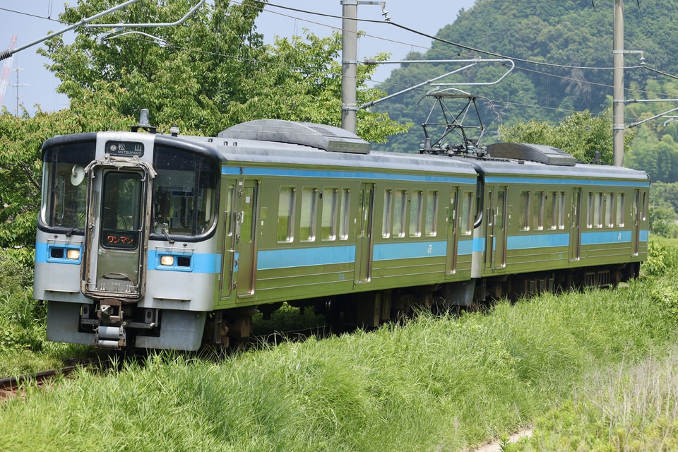 JR四7000系7103の写真