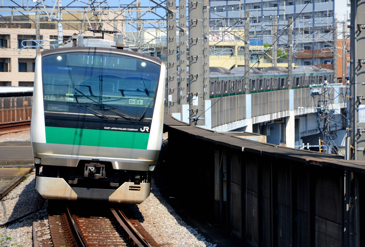 JR東日本 川越車両センター E233系 ハエ123編成