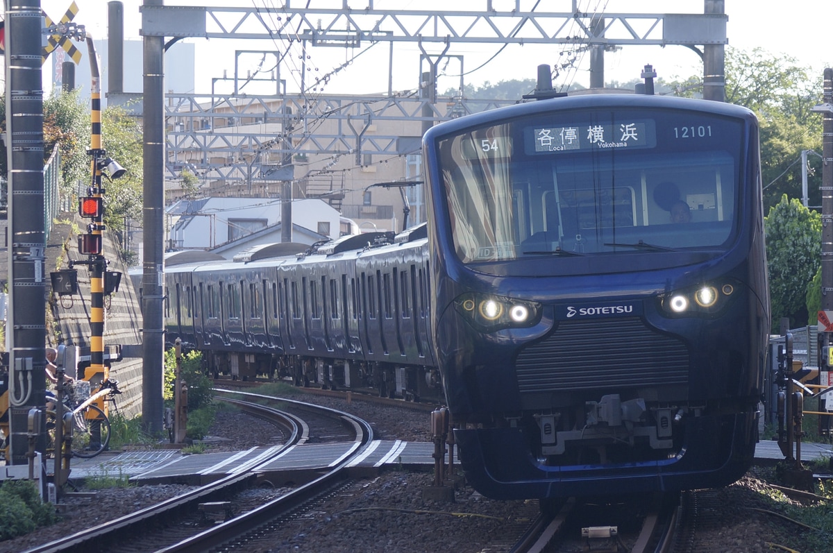 相模鉄道 かしわ台車両センター 12000系 12101f