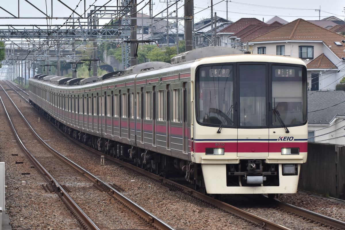 京王電鉄 若葉台検車区 8000系 8710F